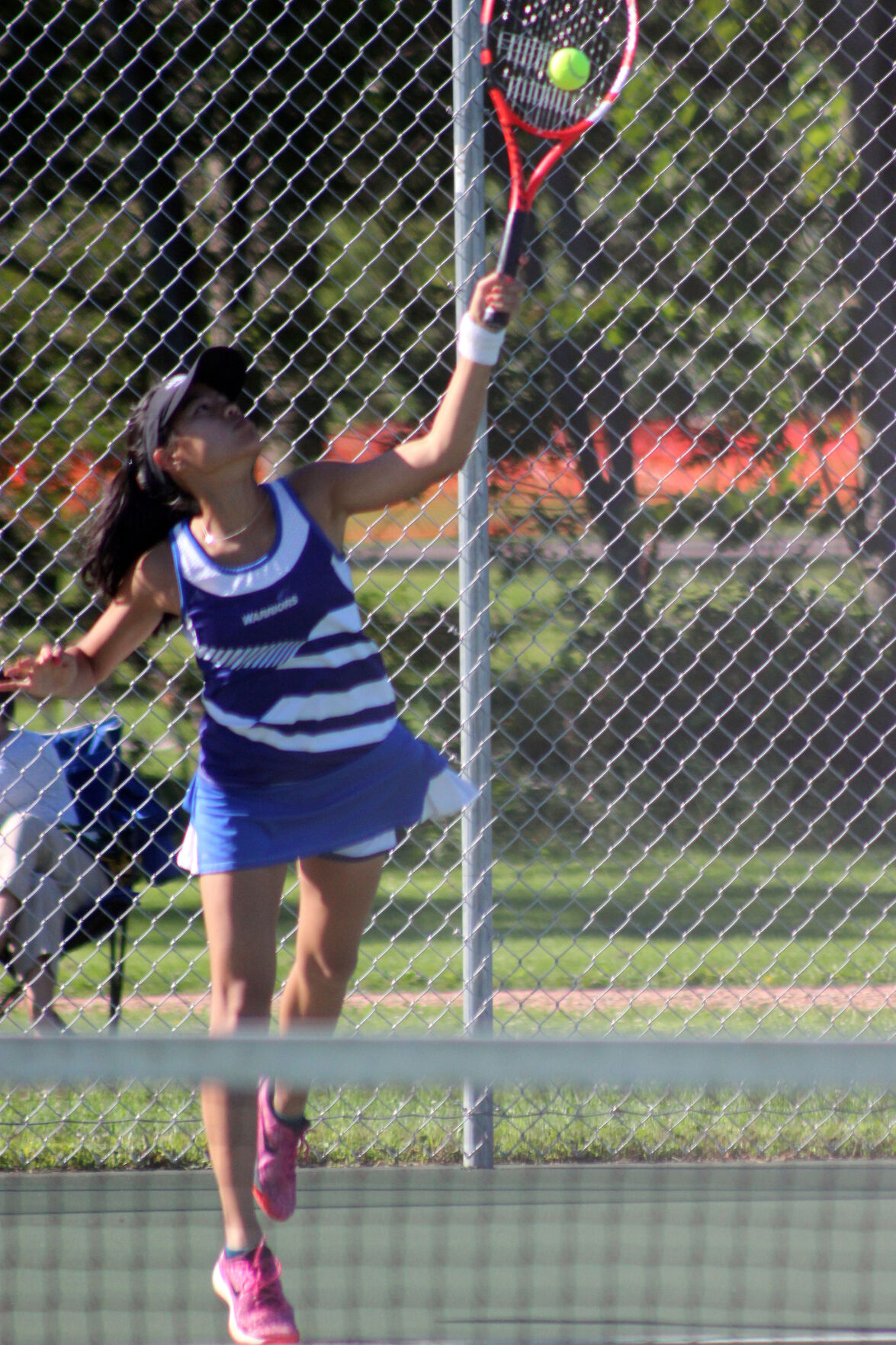 Rice Lake girls tennis at Barron 8-29-20